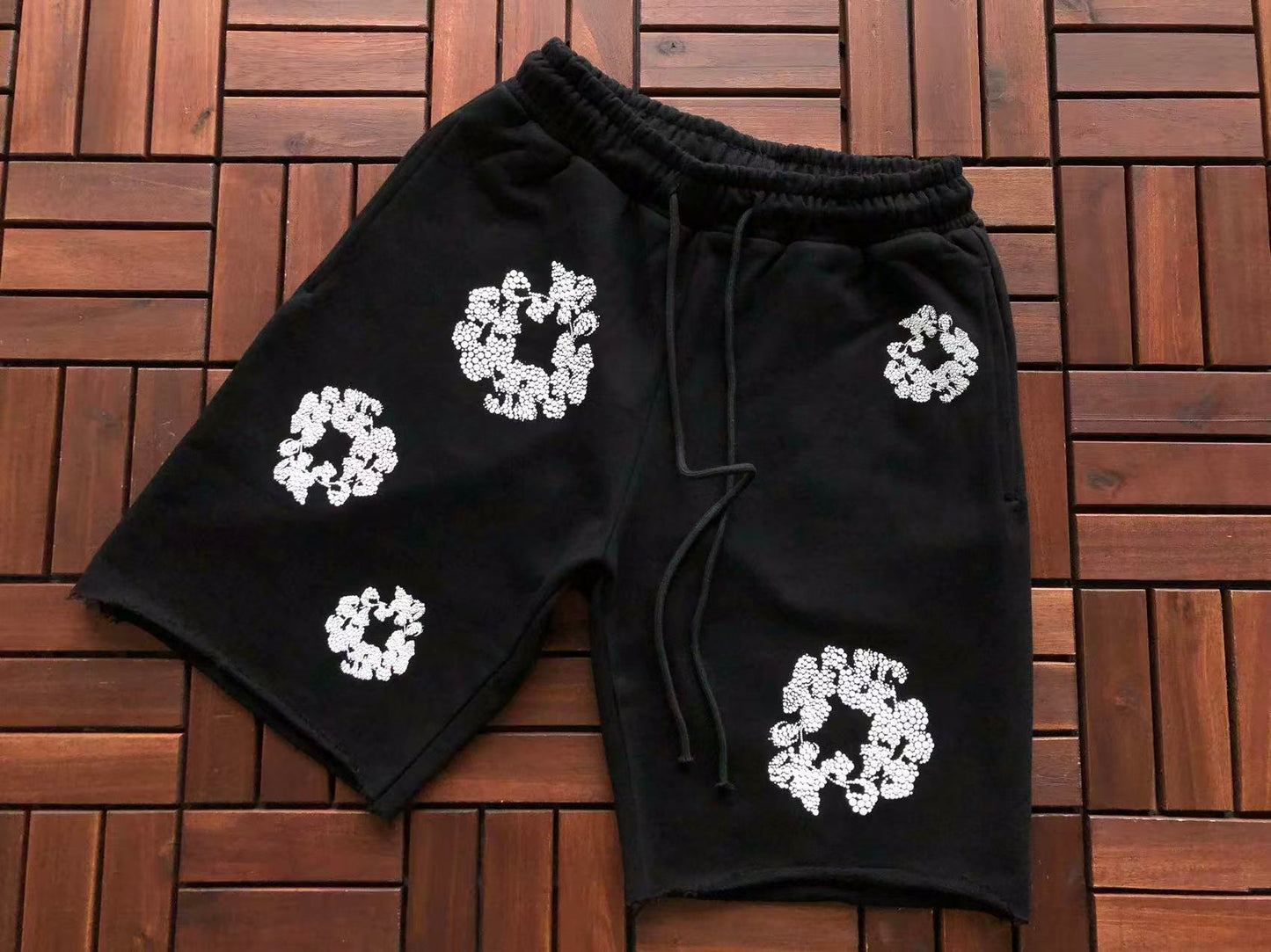 Denim T Calções