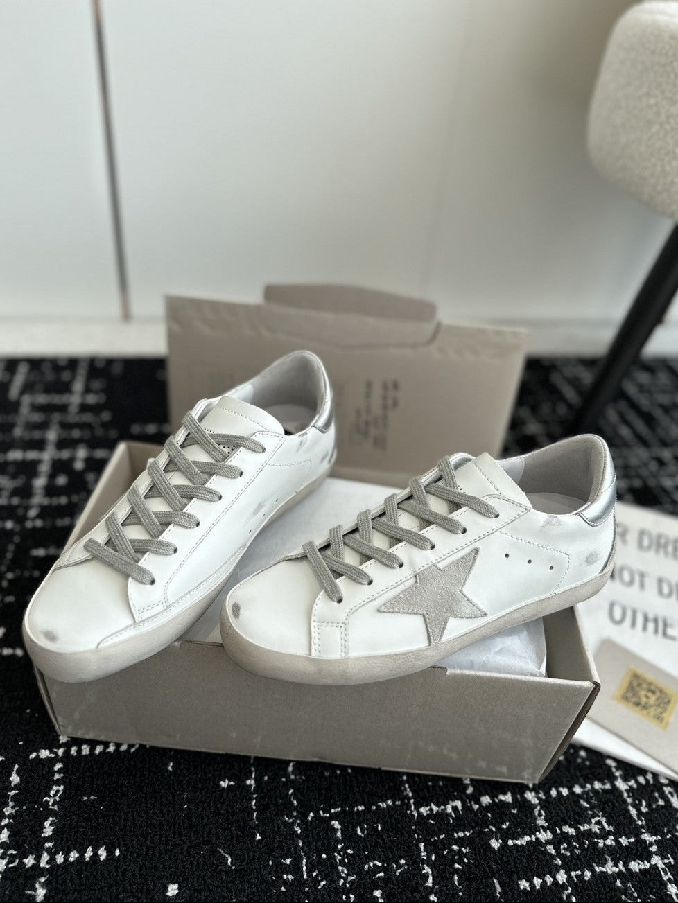 GDGS Superstar Grey Fog Back