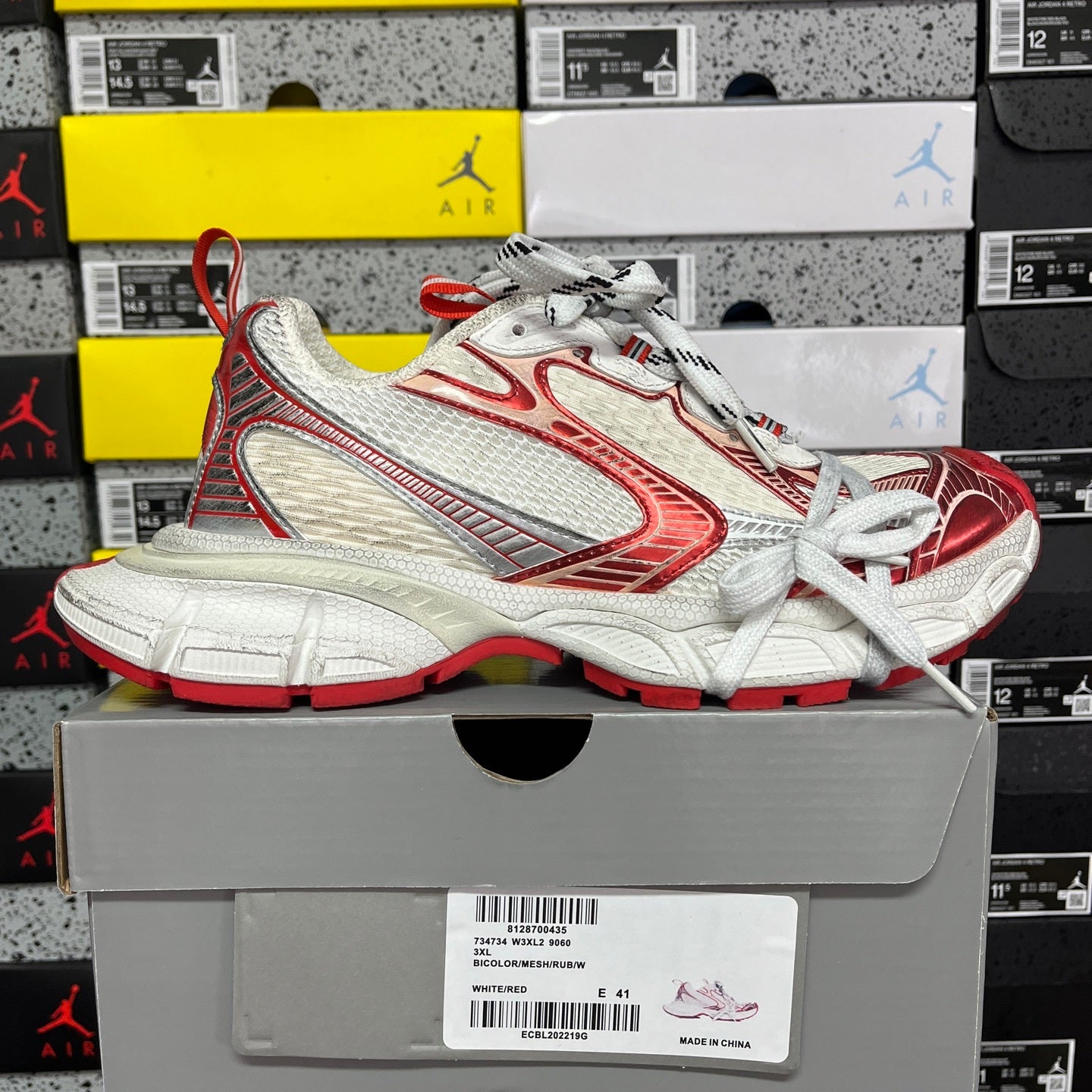 BLG 3XL Red/White