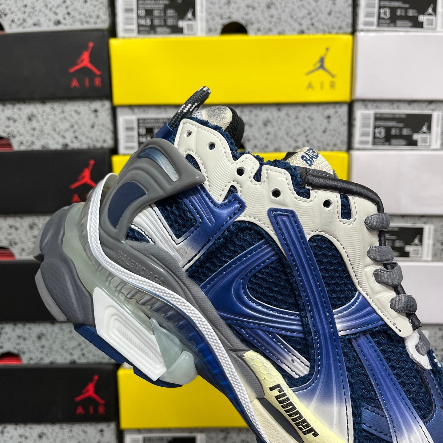 BLG Runner White/Blue