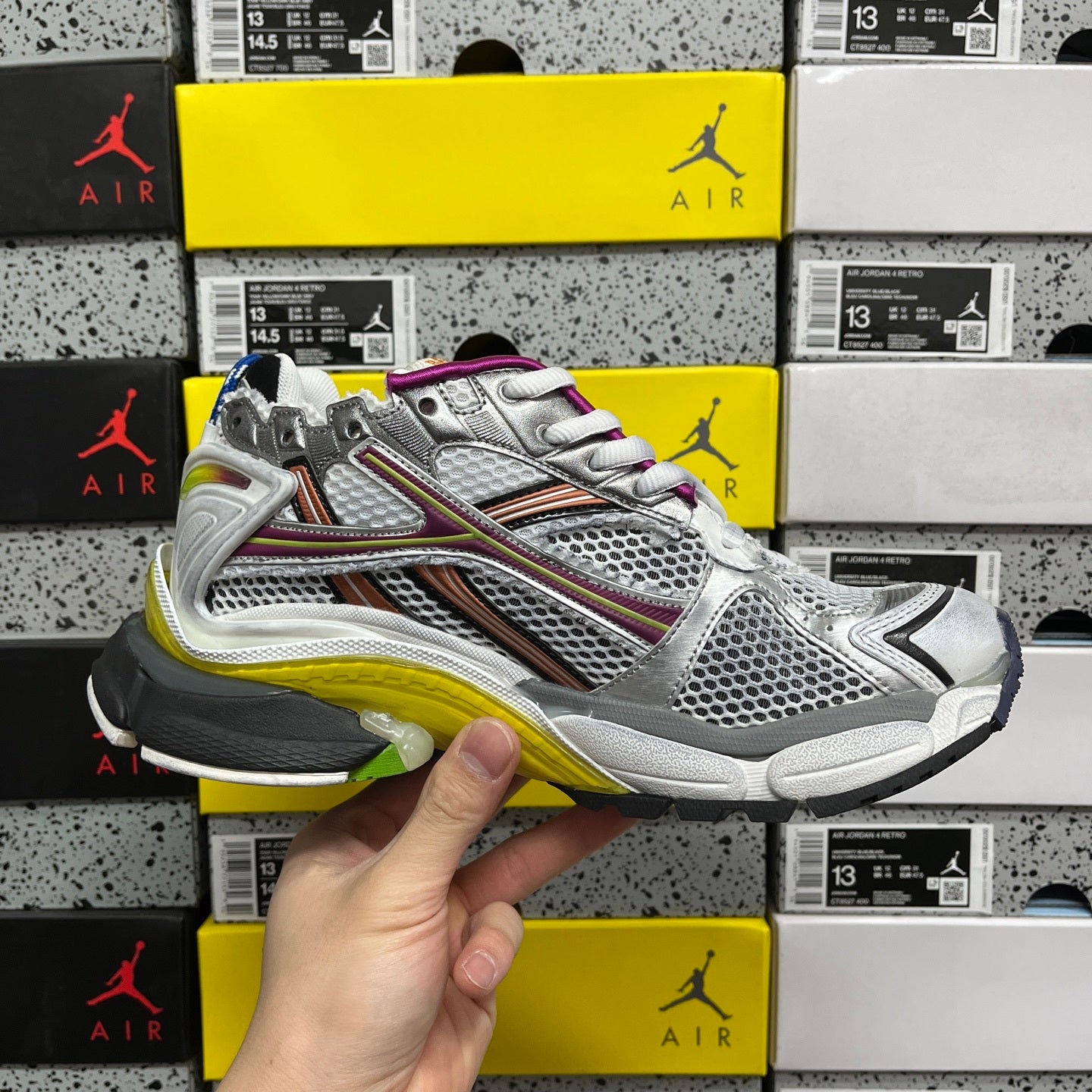 BLG Runner Grey/Yellow/Orange