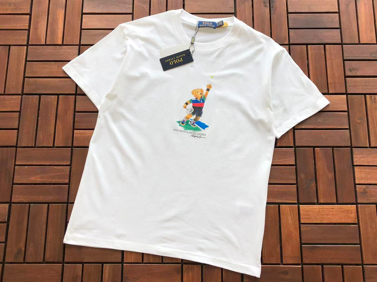 RL T-shirt Bear Tenis Club