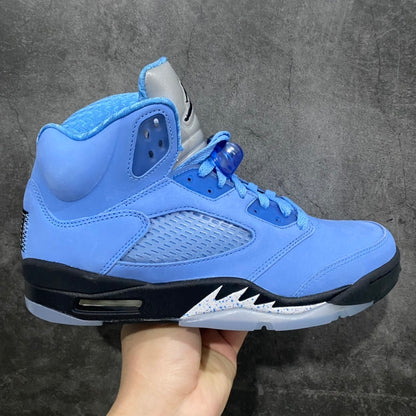 AJ 5 UNC University Blue