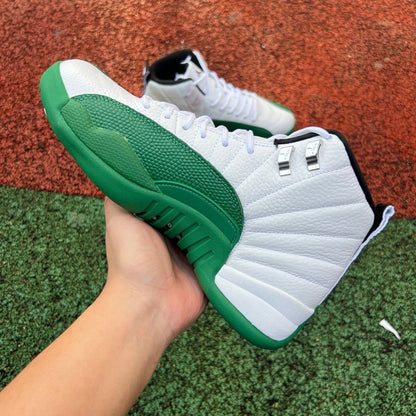 12 Green and White