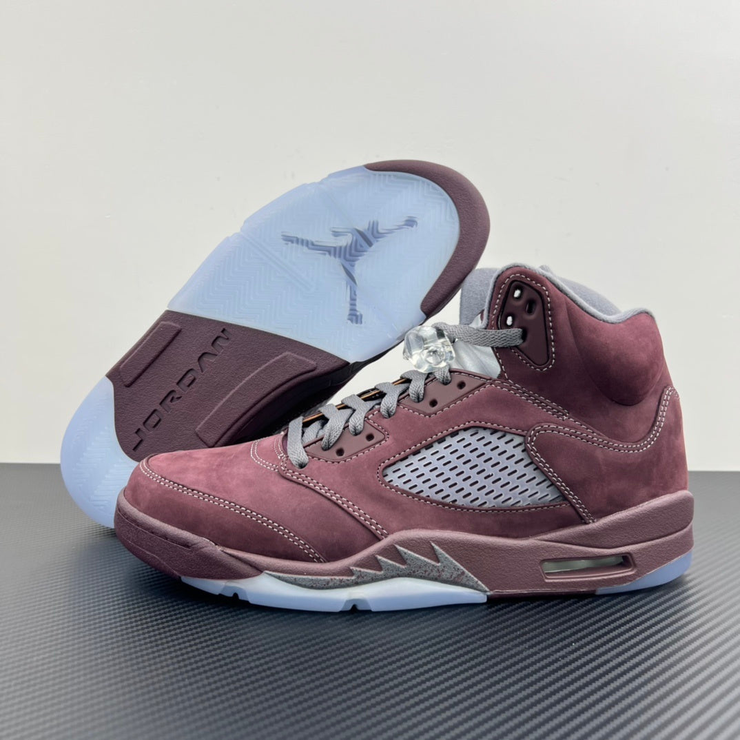 AJ 5 Burgundy
