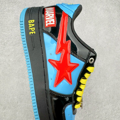 Bape STA Low Marvel Comics Black Widow