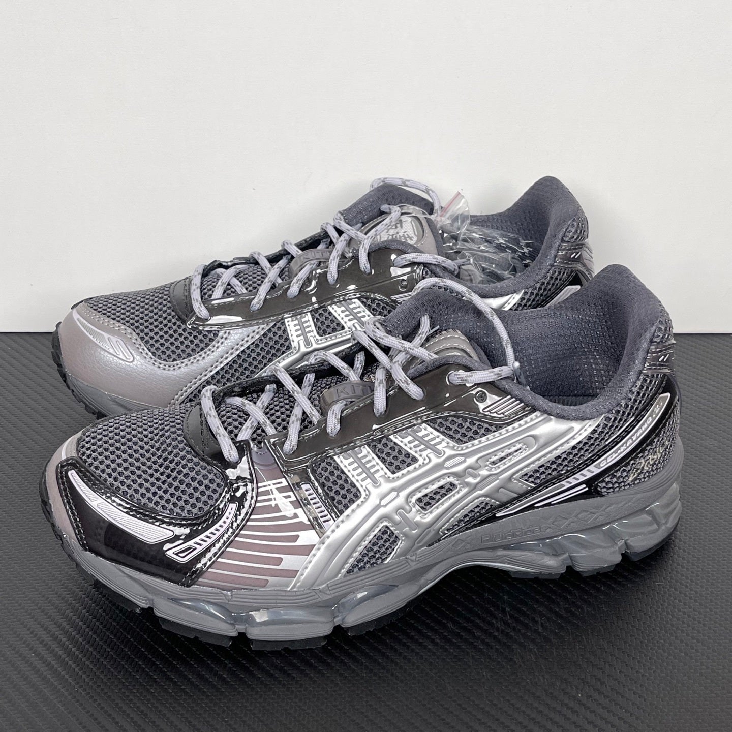 Kayano 14 Grey / Silver / Pink