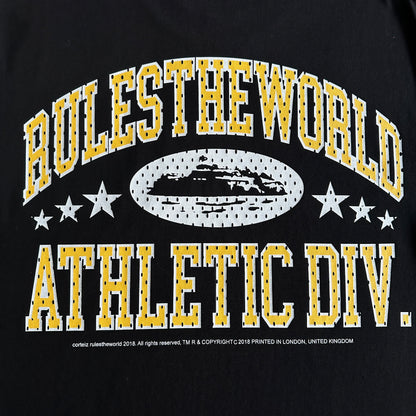 rules the world athletic div tee