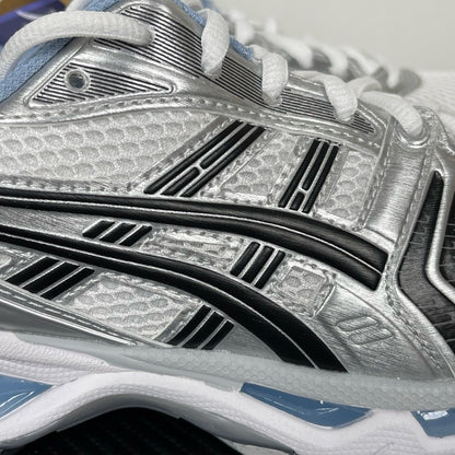 Kayano 14 Silver / Light Blue