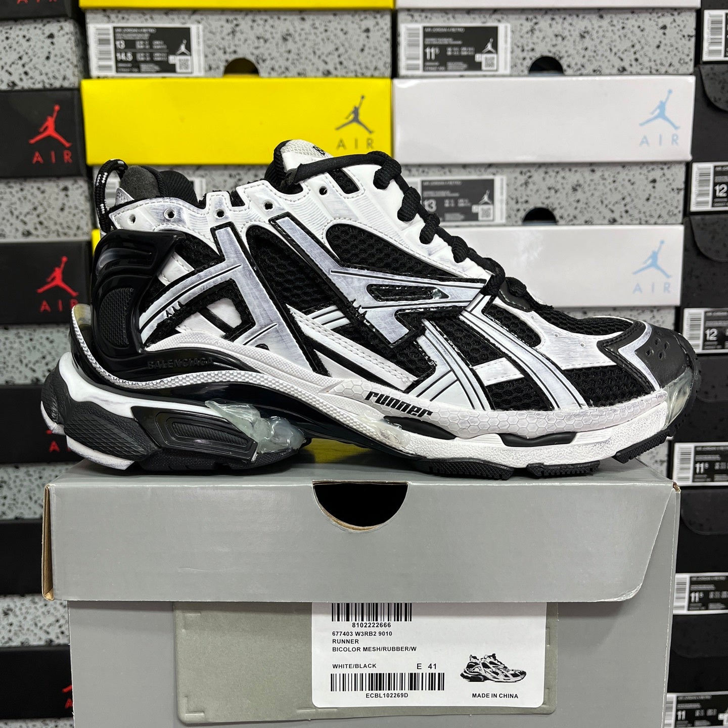 BLG Runner 7.0 White Black