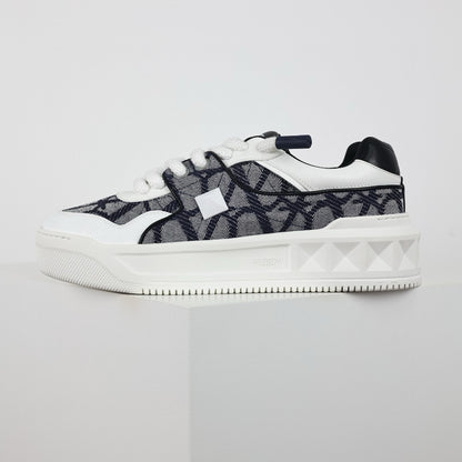 Valentino One Stud XL White/Blue