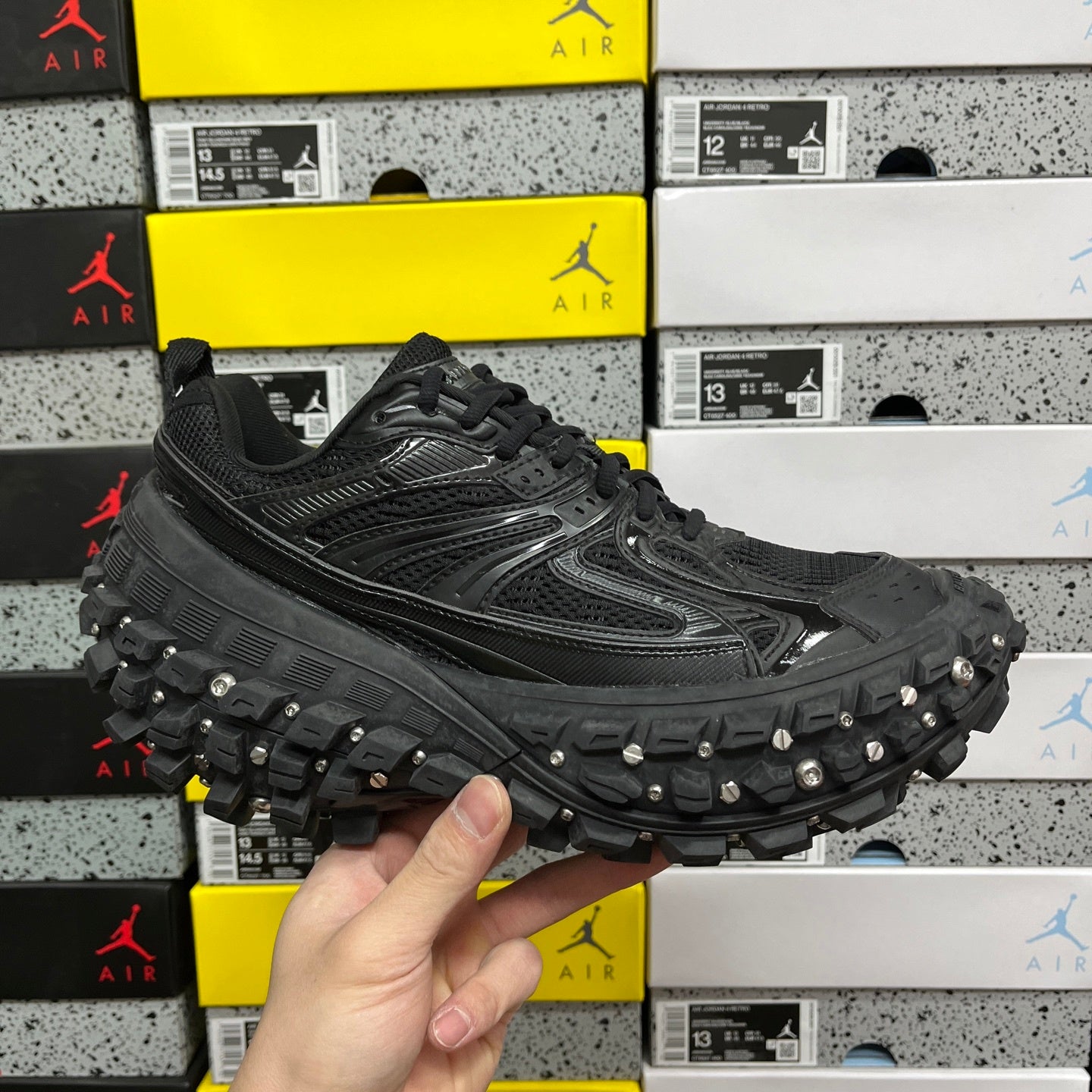Defender Rubber Platform Black