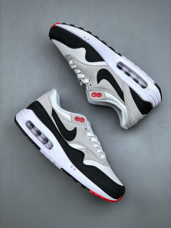 Air Max 1 Dark Obsidian and University Red