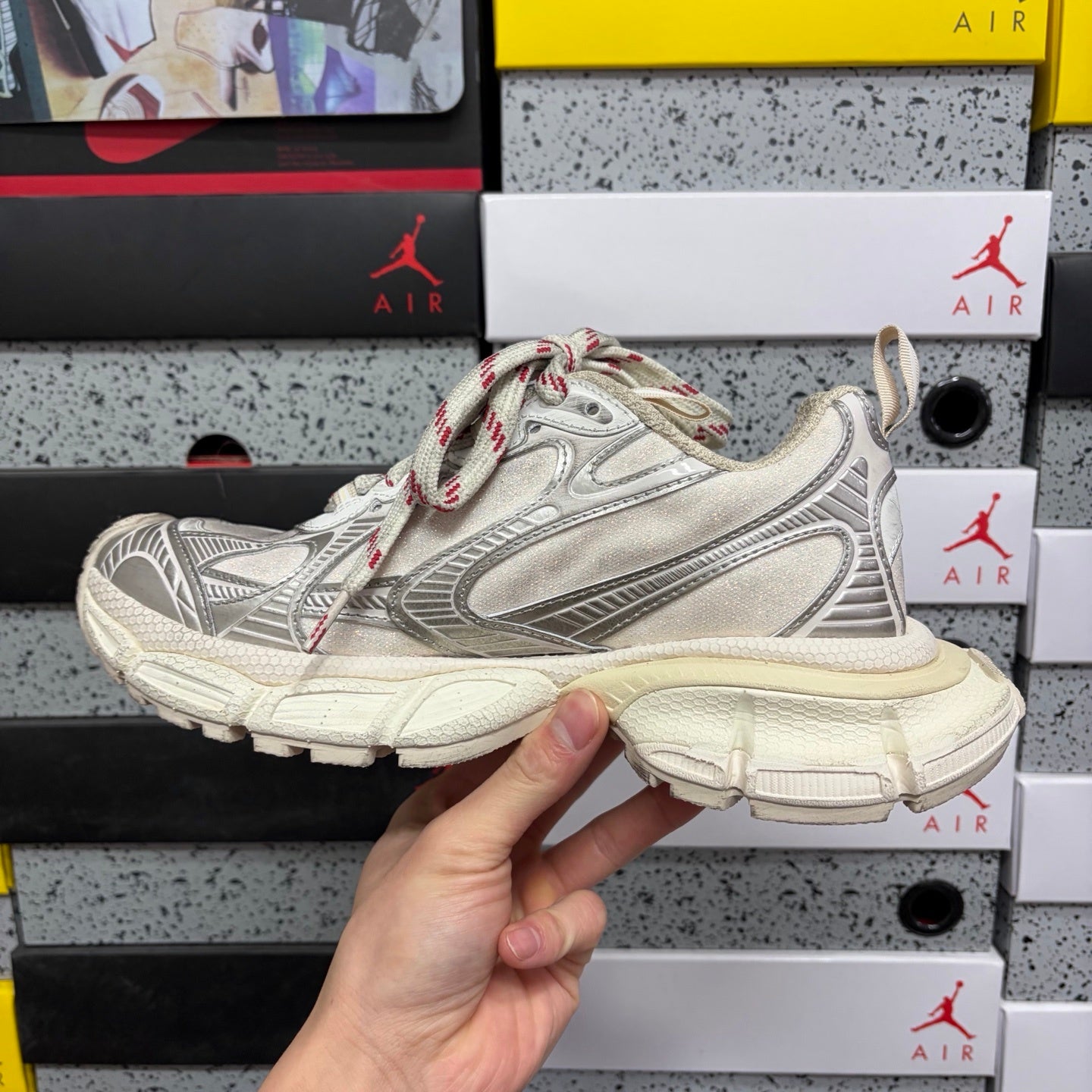 BLG 3XL Beige Mix/Red