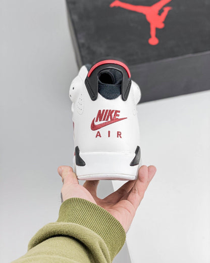 AJ6 White and Red