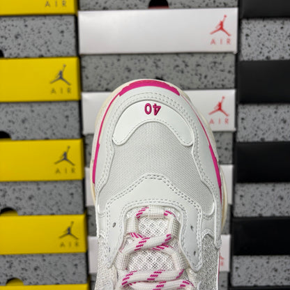 BLG Triple S White/Pink
