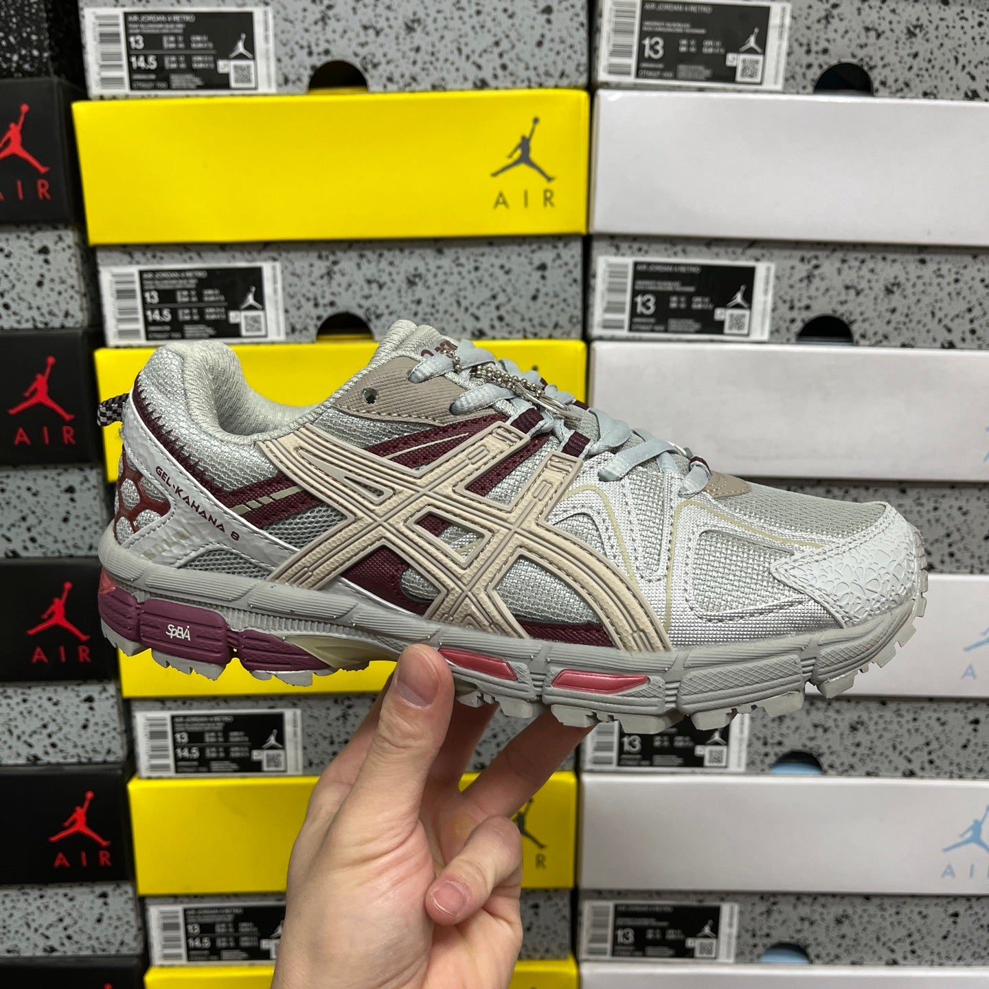 GEL-KAHANA 8 Grey and Bordoux