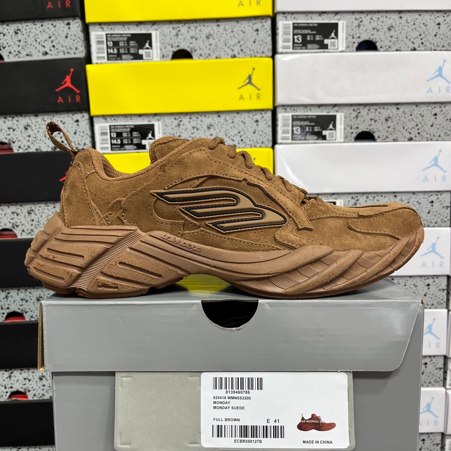 BLG Monday suede Brown