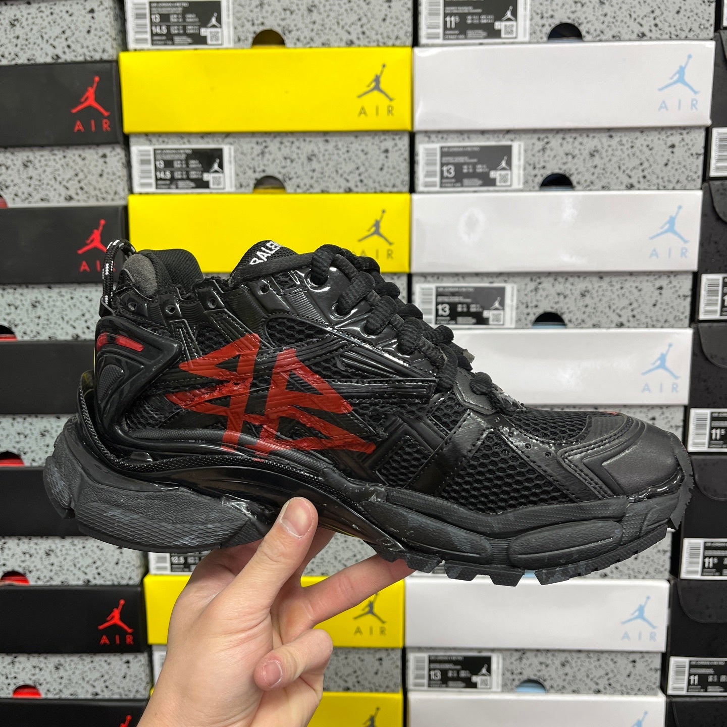 BLG Runner 7.0 Graffiti - Black Red