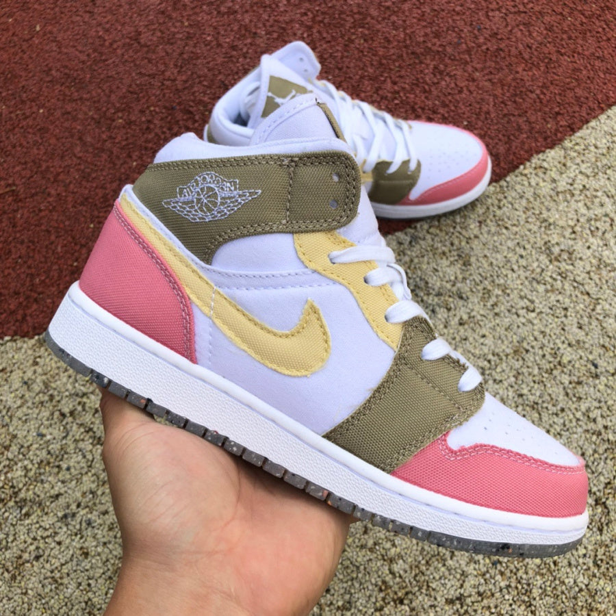 AJ1 MID Mid Pastel Grind