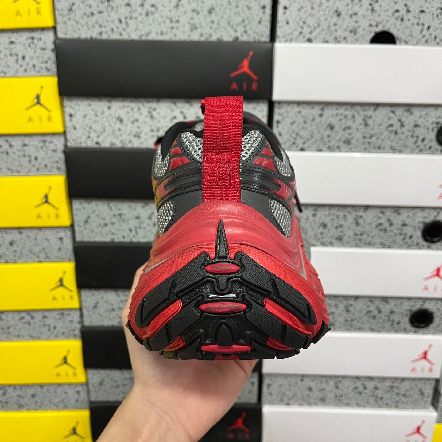 BLG 6XL Grey/Black/Red