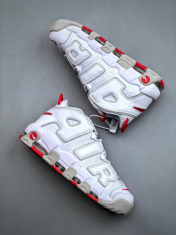 Uptempo White Red