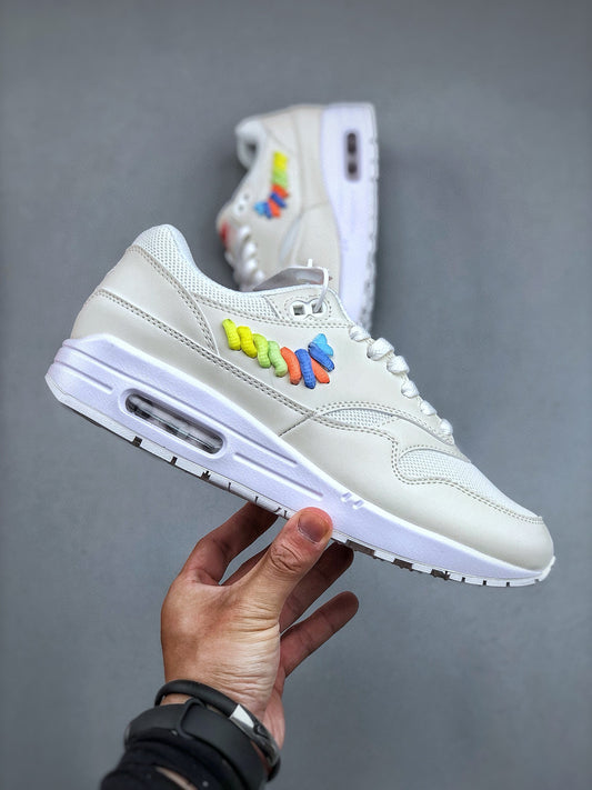 Air Max 1 Rainbow Lace Swoosh