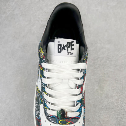 Bape STA Low Medicom Toy Be@r Camo Black
