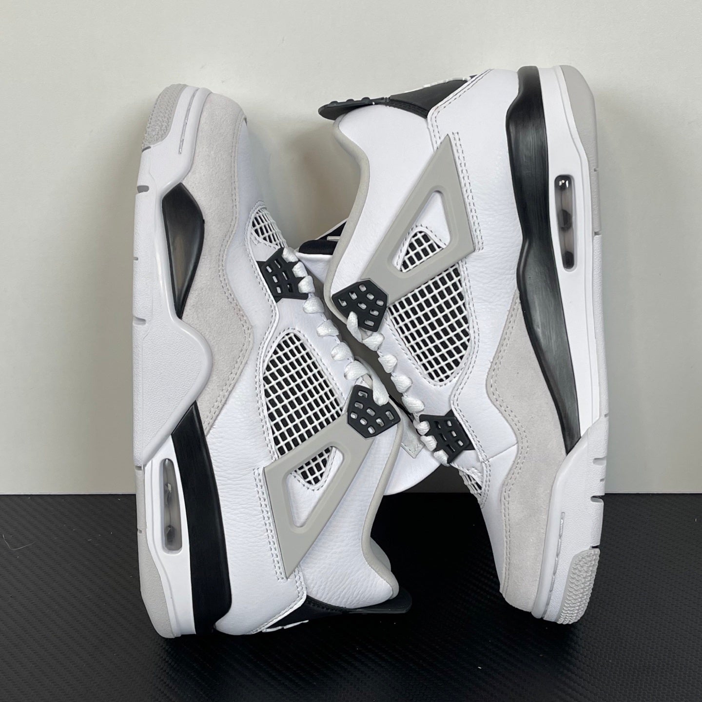 AJ4 Military Black