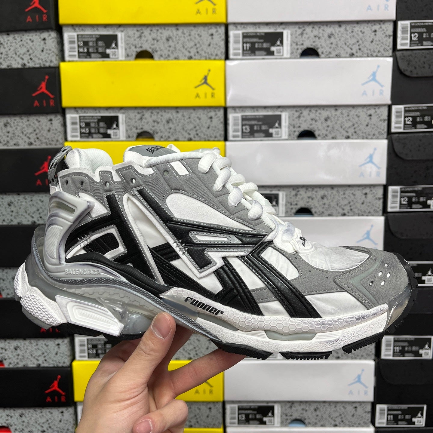 BLG Runner 7.0 White/Grey/Black