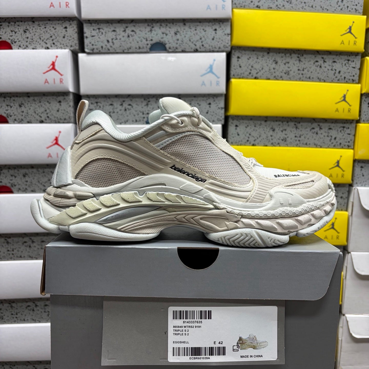 BLG Triple S.2 White/Beige
