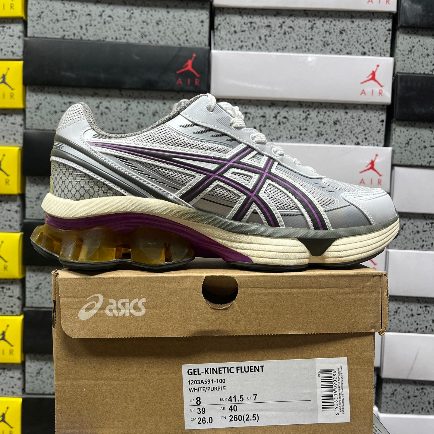 Gel-Kinetic Fluent White and Purple