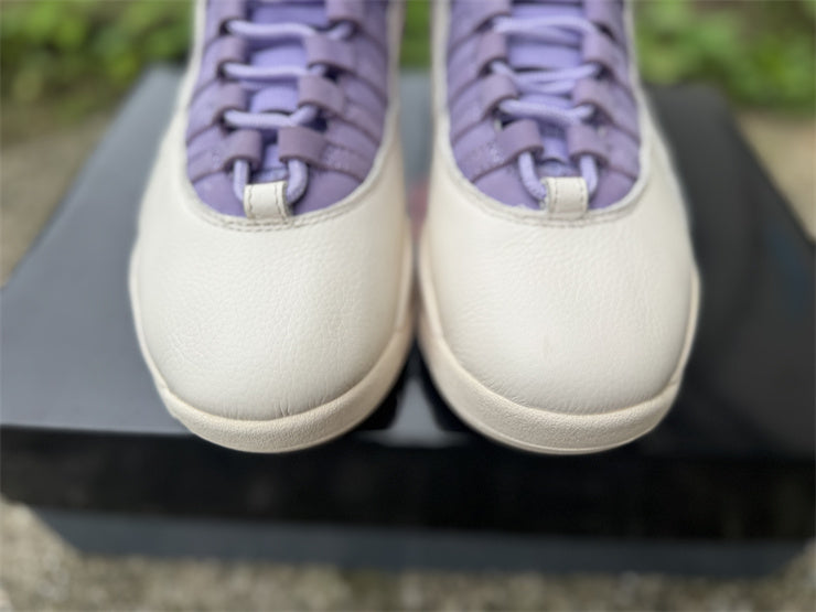 AJ10 White and Purple