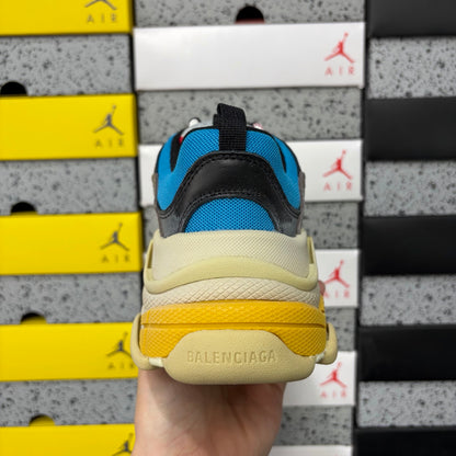 BLG Triple S Beige/Red/Borwn/Blue