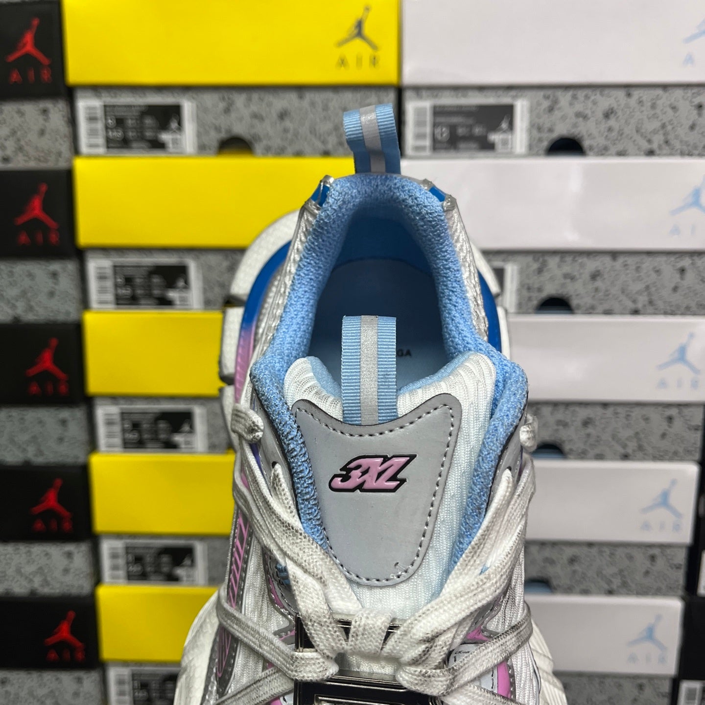BLG 3XL White/Blue/Grey