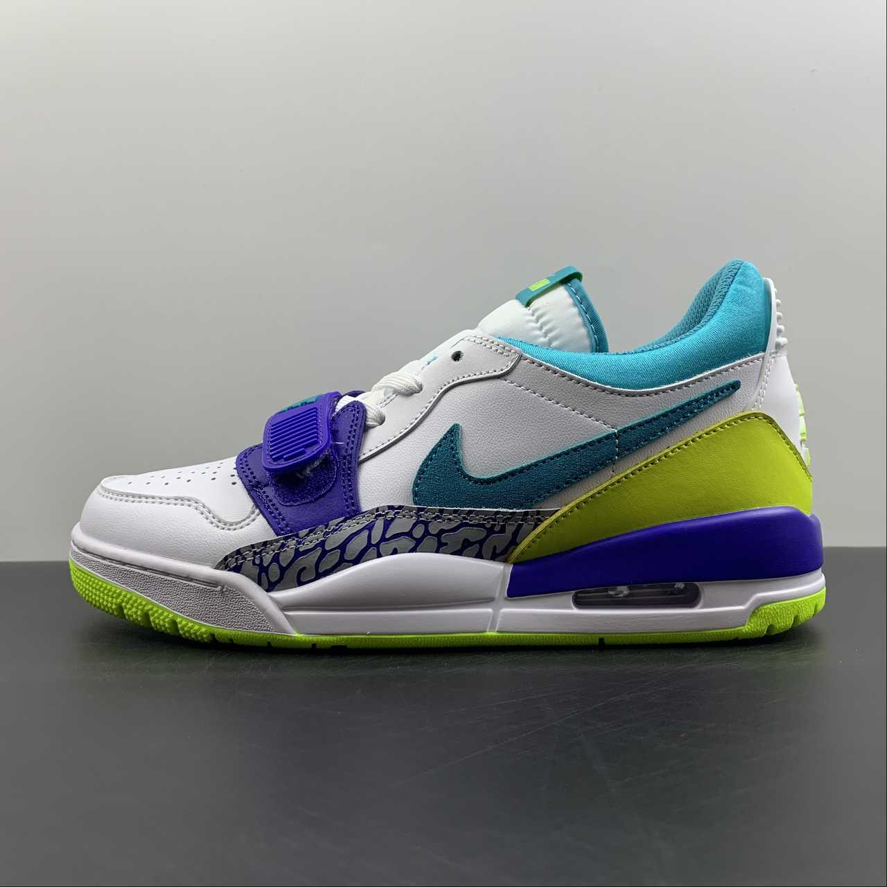 Legacy 312 Ultramarine Neon Yellow Aquamarine