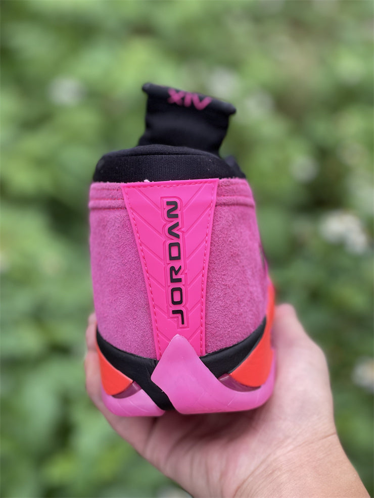 AJ14 Low Shocking Pink