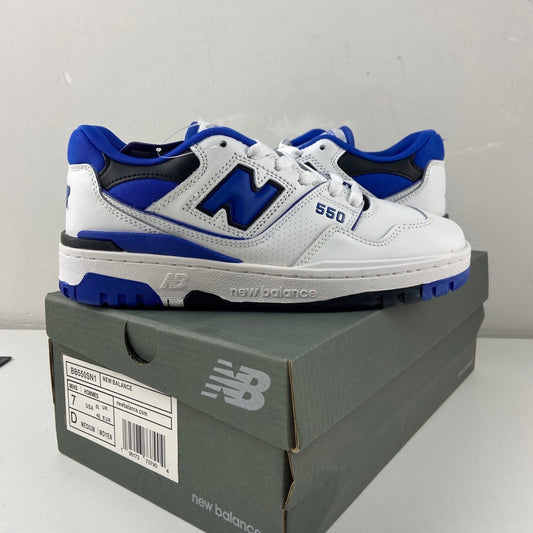 550 White and Blue