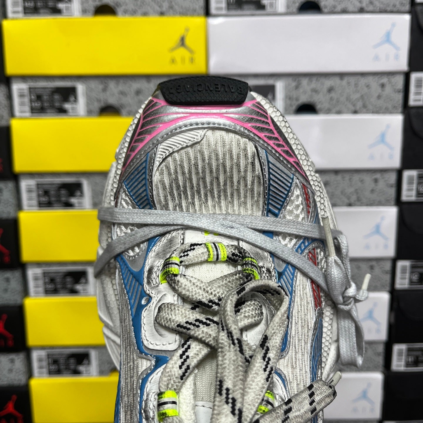 BLG 3XL White/Pink/Blue
