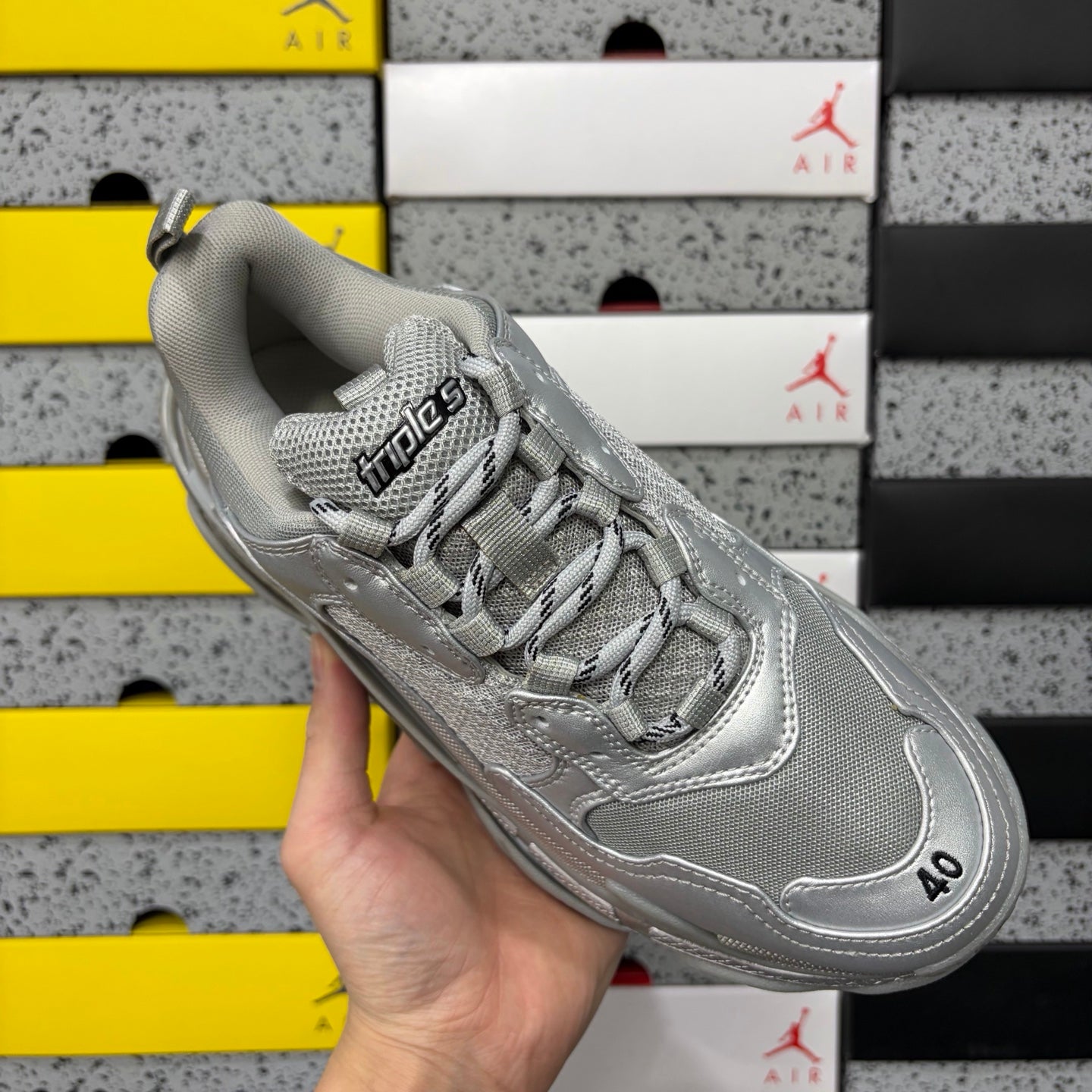 BLG Triple S Grey
