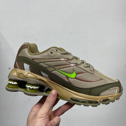 Aware Shox x Sup Brown Green