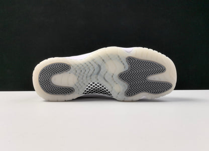 AJ11 High White and Grey