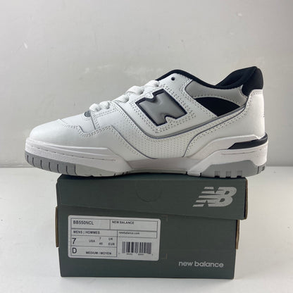 550 White Concrete Black