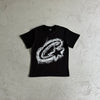 C Star string tee-black