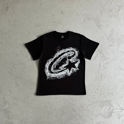 C Star string tee-black