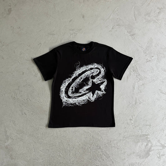 C Star string tee-black