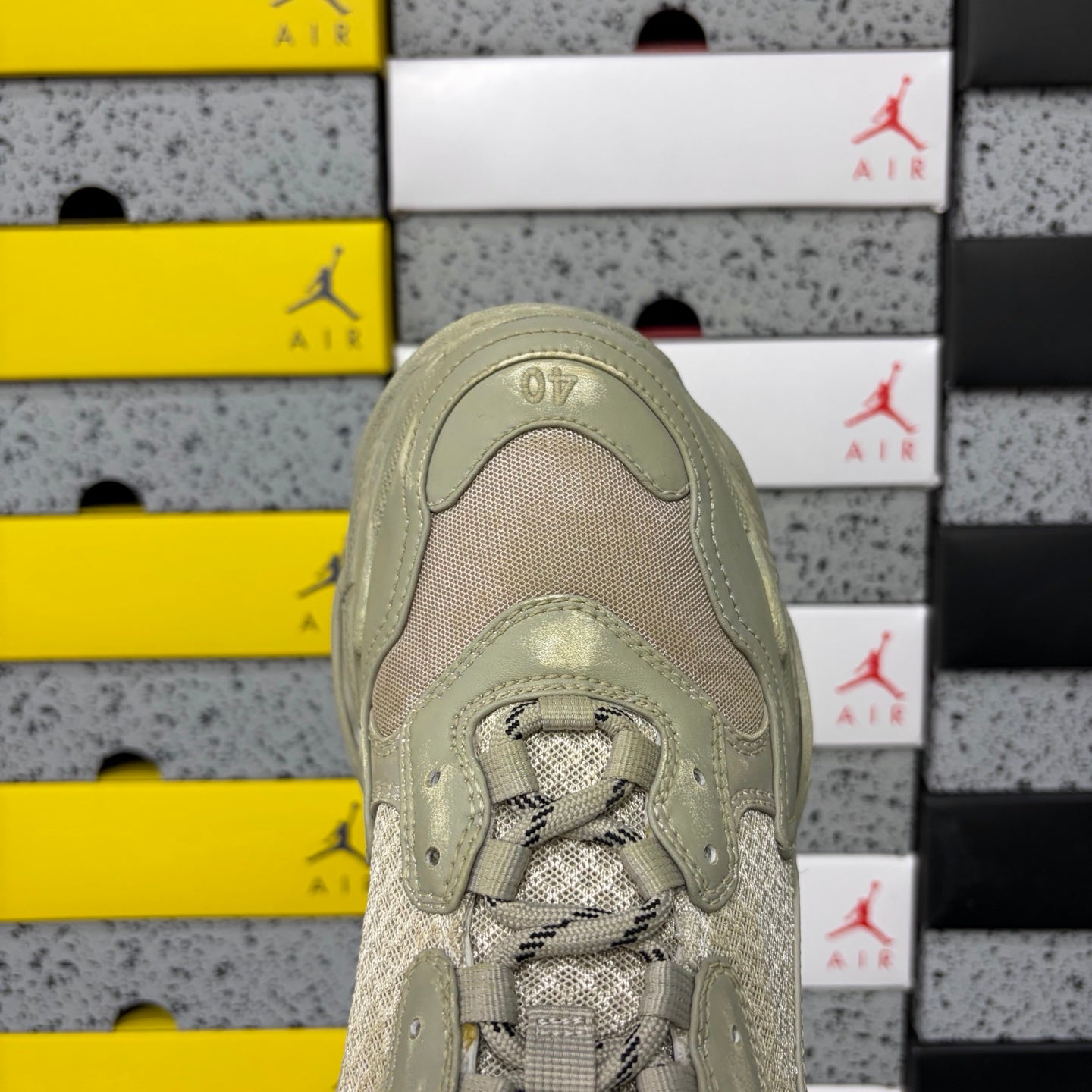BLG Triple S Light Beige