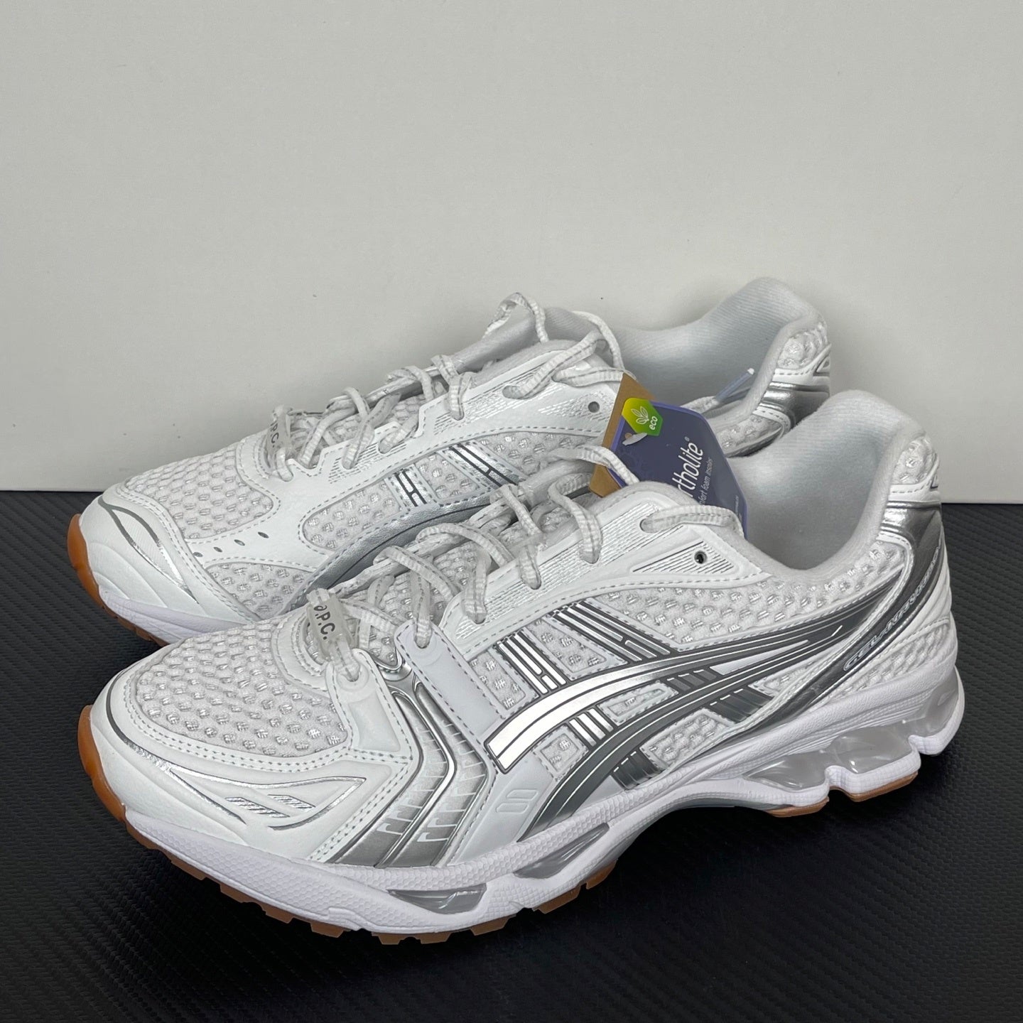 Kayano 14 White / Silver / Gum