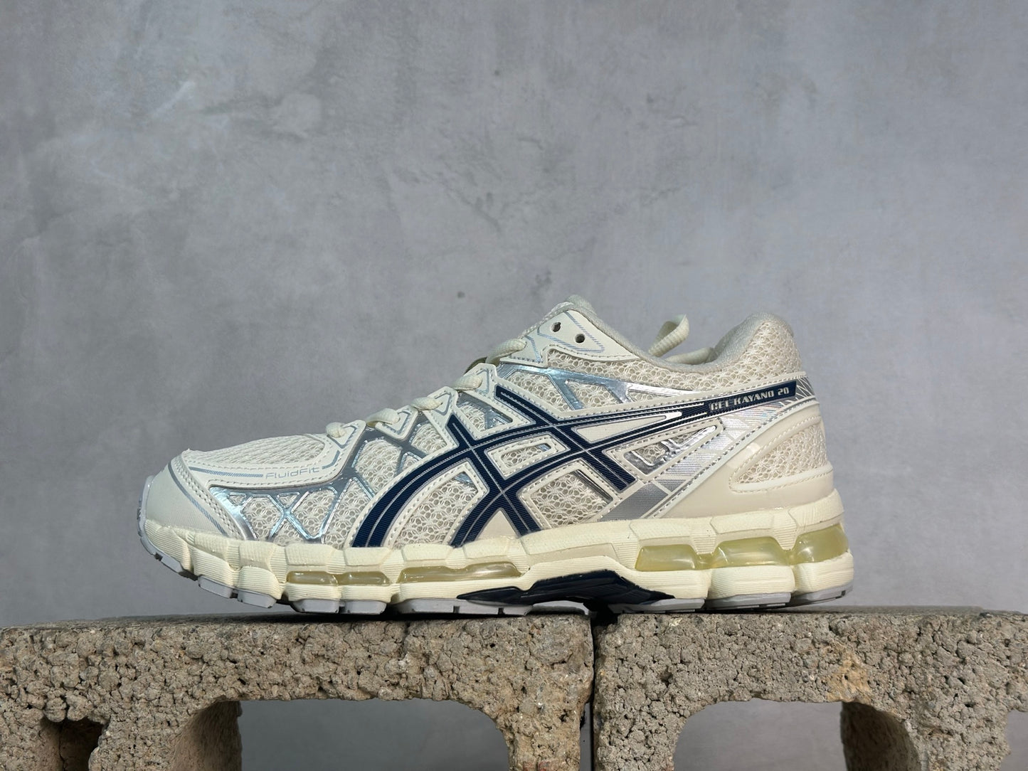 Gel-Kayano 20 White/Blue