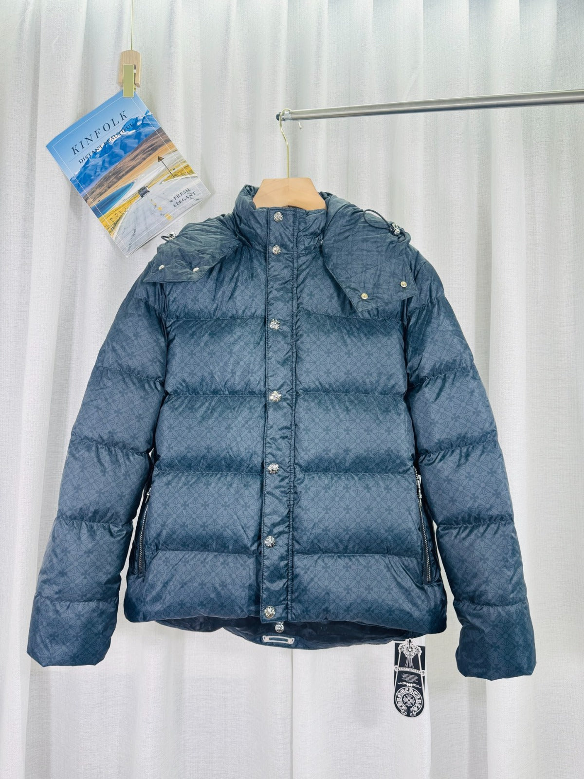Puffer Chorme Black